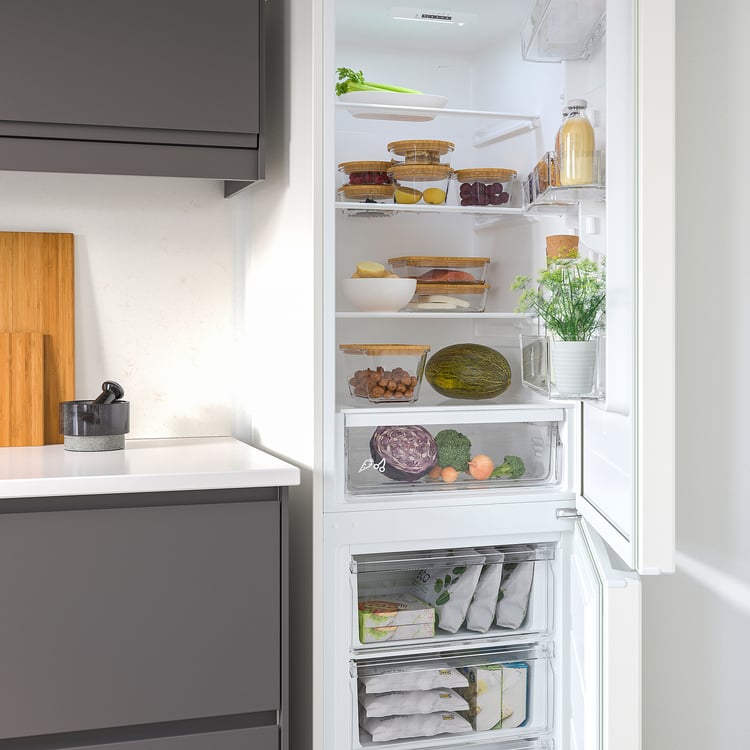 PÅKALLA Réfrigérateur/congélateur, IKEA 300 indépendant/blanc, 216/95 l