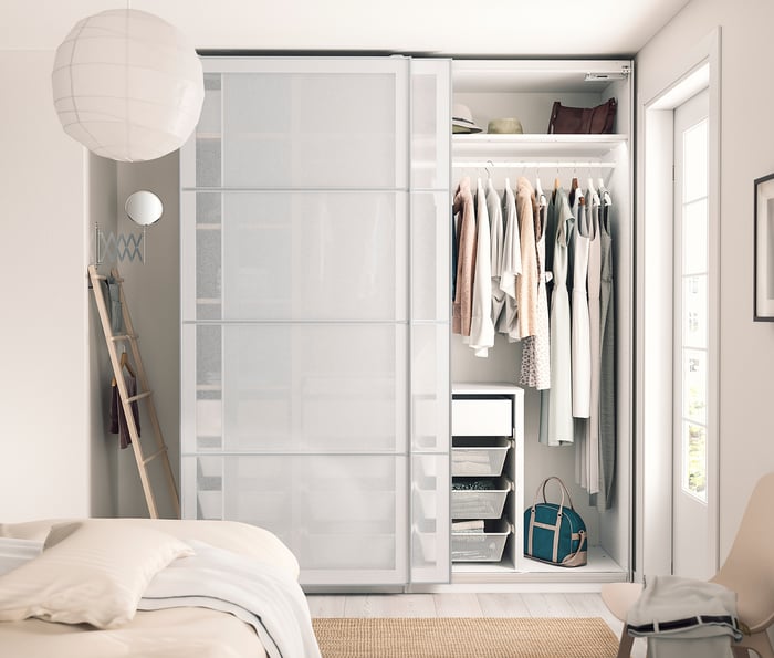 PAX caissons dressing portes coulissantes IKEA