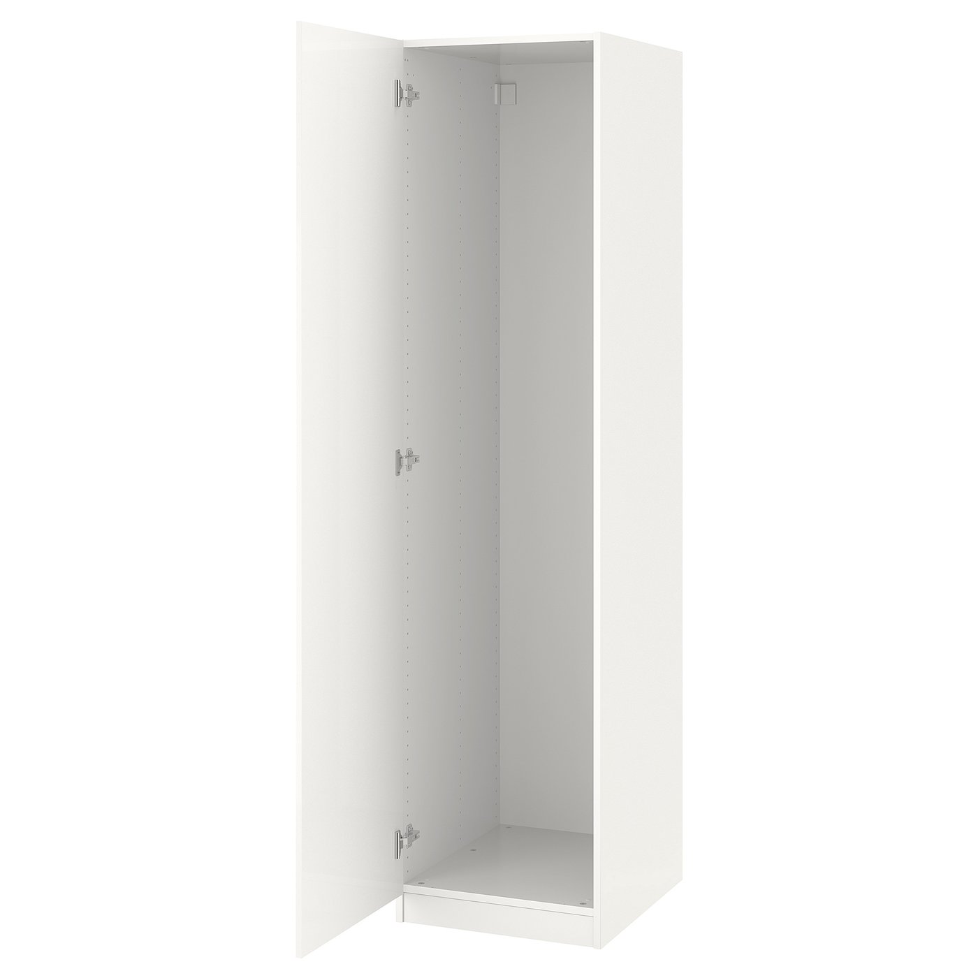 PAX Armoire av 1 porte blanc/Fardal brillant/blanc IKEA IKEA