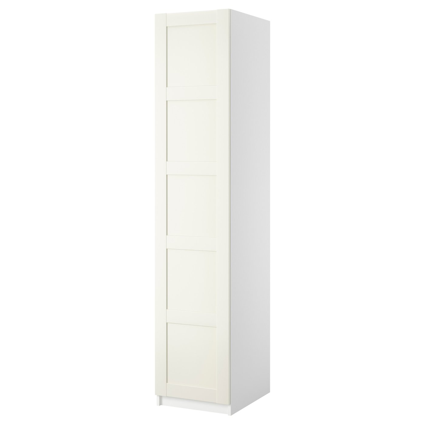 Venez découvrir PAX Armoire av 1 porte blanc/Bergsbo blanc IKEA