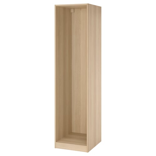 PAX Caisson d'armoire - effet chêne blanchi 50x58x201 cm