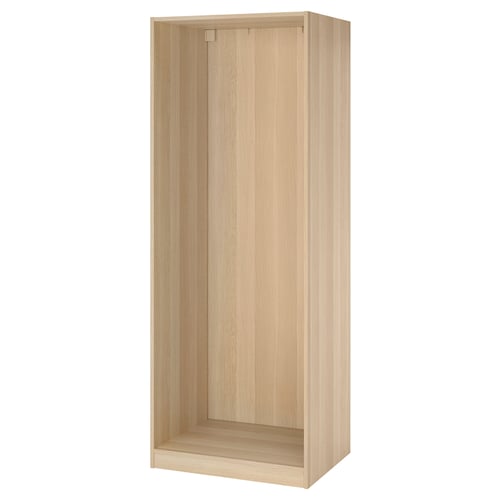 PAX Caisson d'armoire - effet chêne blanchi 75x58x201 cm