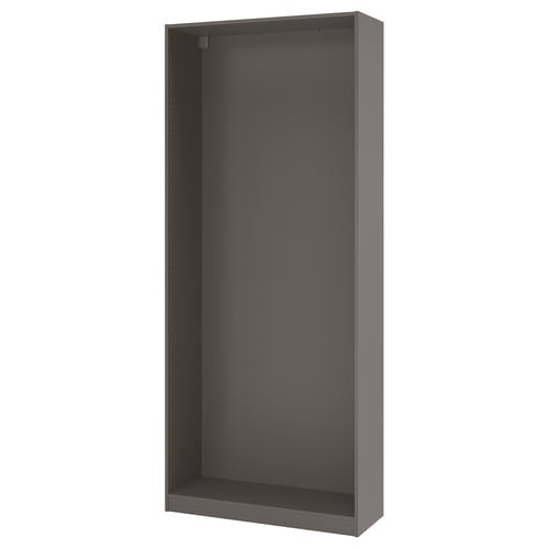PAX Caisson d'armoire - gris foncé 100x35x236 cm