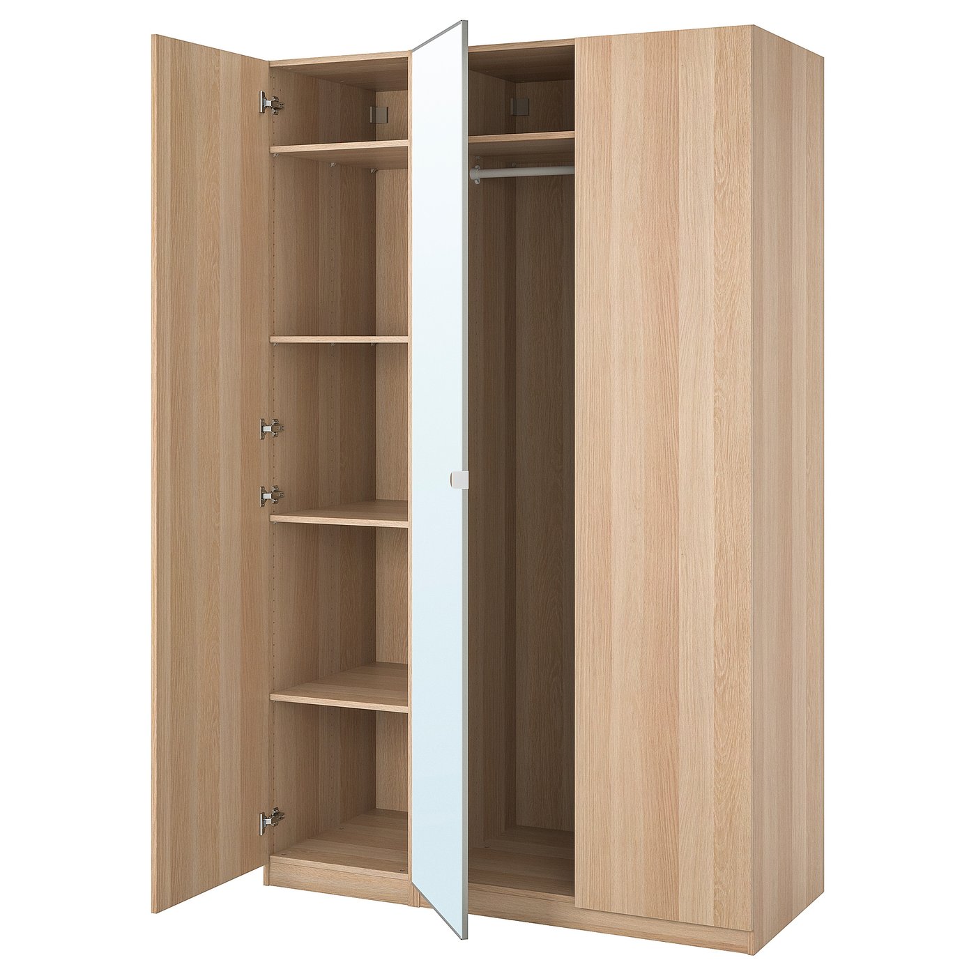 Lot De 4 Portes Miroir Pour Armoires PAX IKEA - Dimensions 230x50 Cm (Occasion)