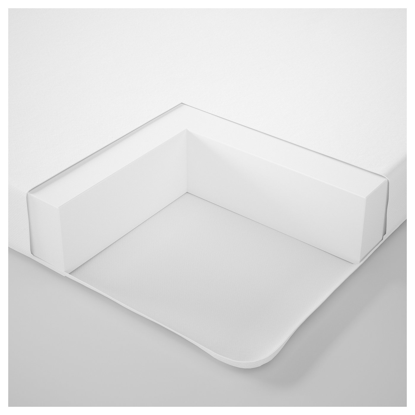 Pelleplutt Matelas Mousse Pour Lit Bebe 60x1x6 Cm Ikea