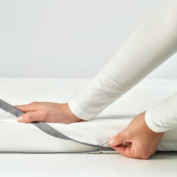 PELLEPLUTT Matelas mousse pour lit bébé, 60x120x6 cm