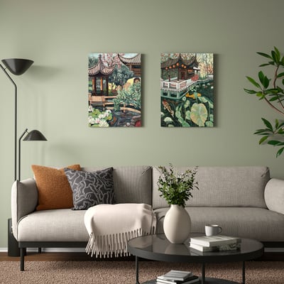 PJÄTTERYD Reproduction, tonnelle élégante, 50x70 cm