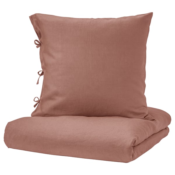 Puderviva Housse Couette Taie Rose Fonce 150x0 65x65 Cm Ikea