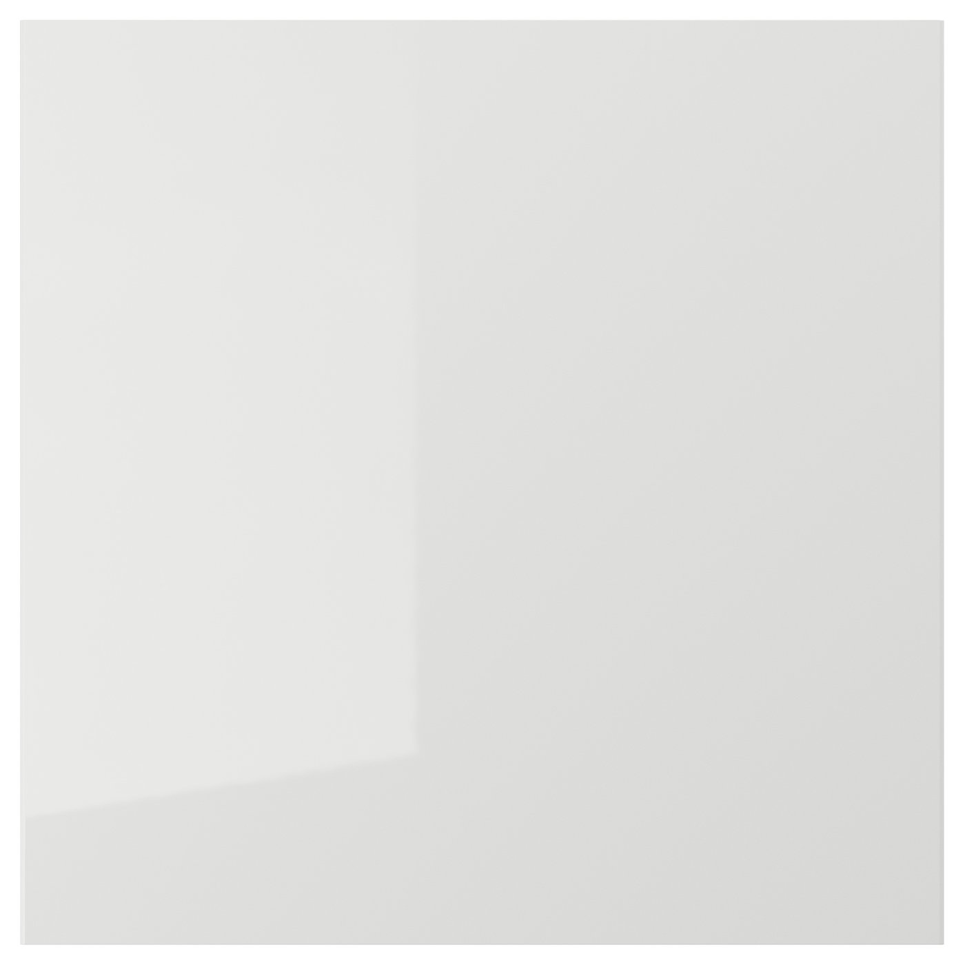 RINGHULT Porte - brillant gris clair 60x60 cm
