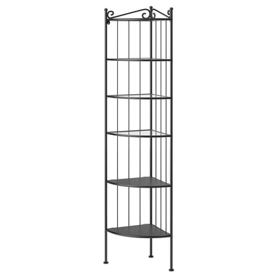 Ronnskar Etagere D Angle Noir Ikea