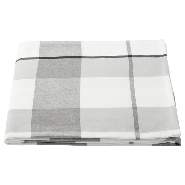 Rutig Nappe Motif Carreaux Gris Ikea