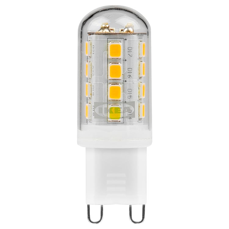 RYET ampoule LED G9 250 lumen, transparent IKEA