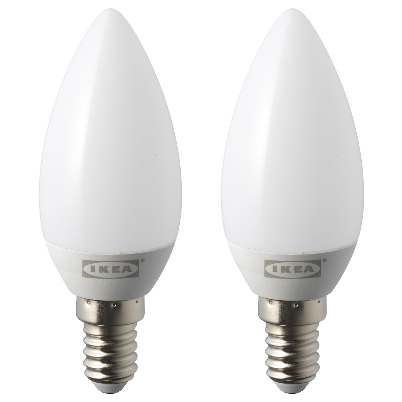 RYET Ampoule à LED E14 200 lumen, flamme opalin IKEA