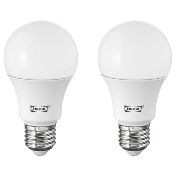 RYET Ampoule LED E27 1000 lumen, globe opalin IKEA
