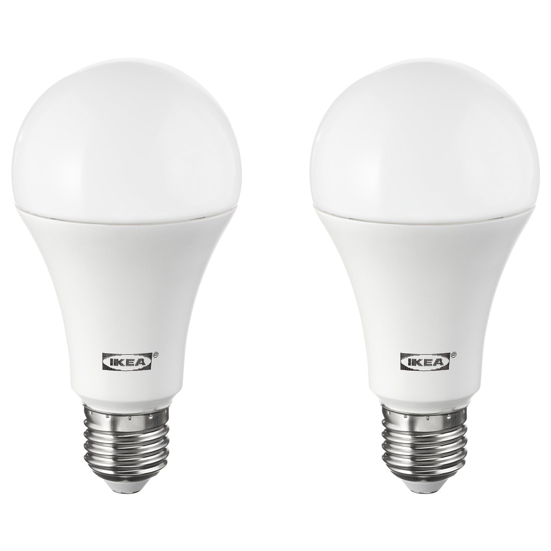 RYET Ampoule LED E27 1600 lumen, globe opalin IKEA
