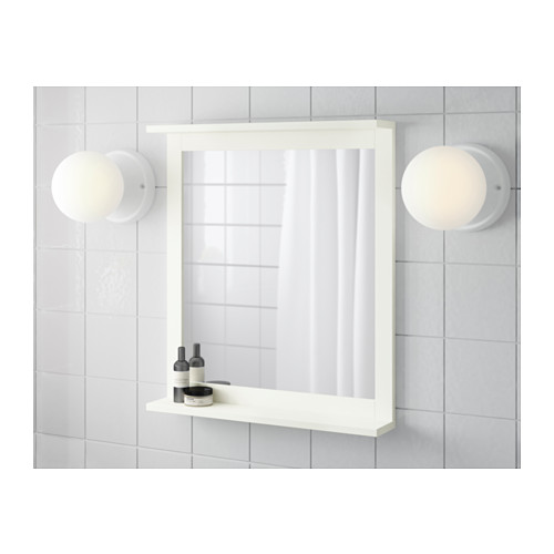 SILVERÅN Miroir avec étagère - IKEA
