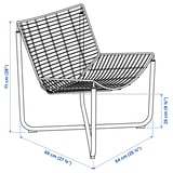 Illustration avec les mesures du produit : SKÅLBODA.
