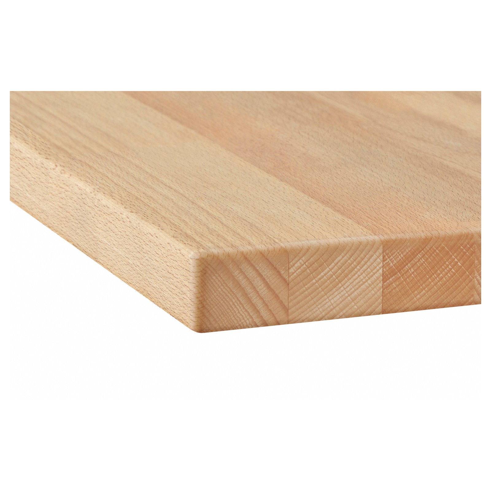 SKOGARP Plan de travail sur mesure, hêtre, bois massif, 45 IKEA