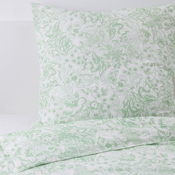 Skogsstarr Housse De Couette Et Taie Vert 150x200 65x65 Cm Ikea