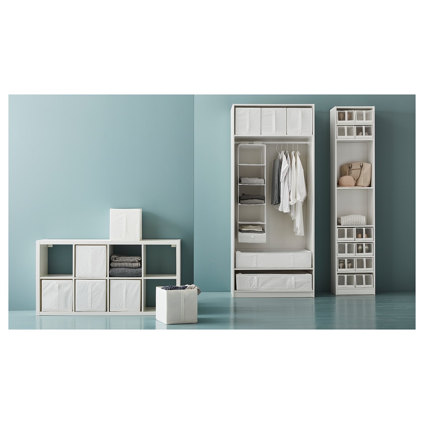 Skubb Rangement Tissu Blanc 31x34x33 Cm Ikea