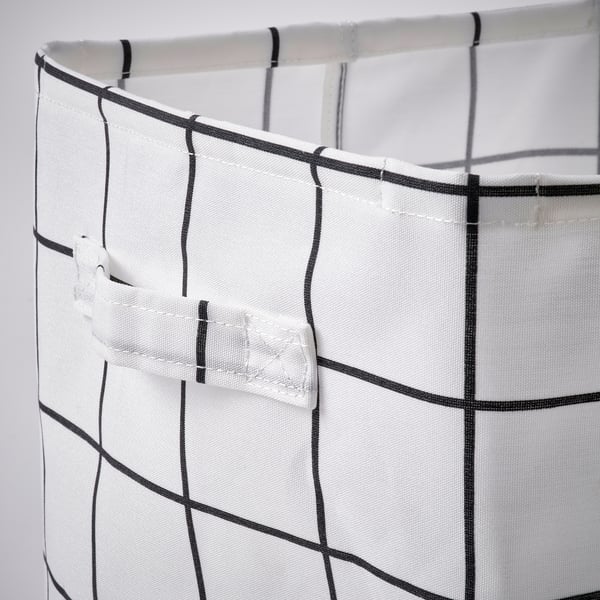 SLÅTTERVALL Corbeille, textile, 32x35x32 cm