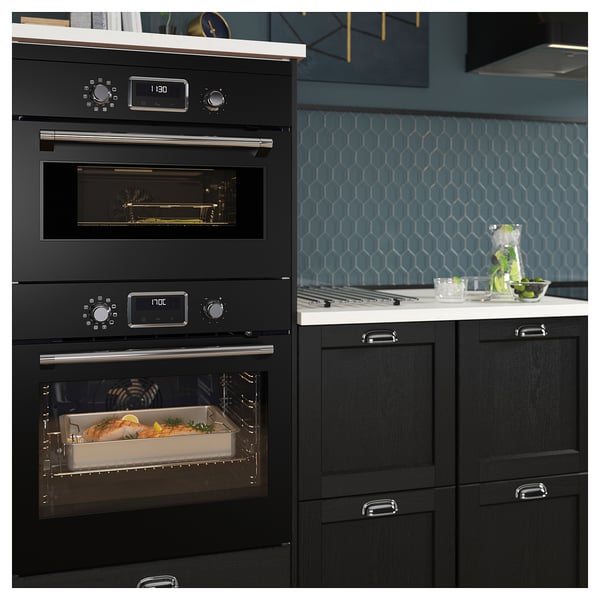 Smaksak Micro Ondes Combi Air Pulse Noir Ikea