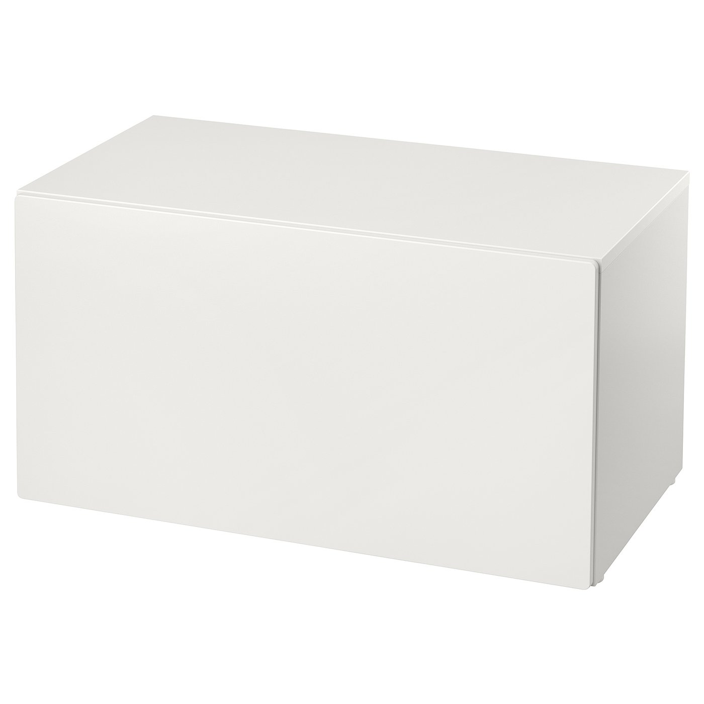 SMÅSTAD banc avec rangement jouets, blanc/blanc, 90x52x48 cm - IKEA