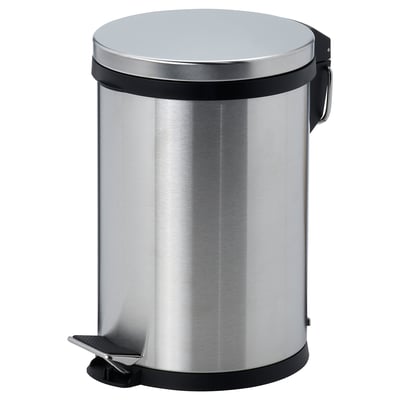 Corbeille papier métal Noir 19 litres