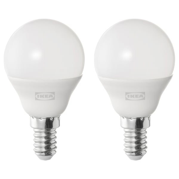 heilig Banzai Aangenaam kennis te maken SOLHETTA Ampoule à LED E14 470 lumen, globe opalin, 4000 Kelvin - IKEA