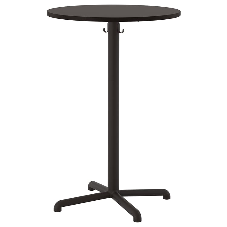 STENSELE table de bar, anthracite/anthracite, 70 cm - IKEA