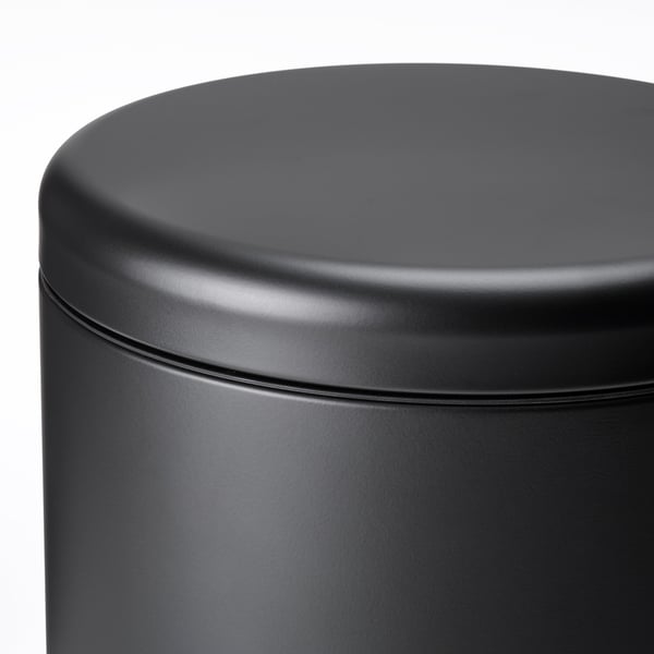 STENTRAPPA Poubelle à pédale, anthracite, 18 l