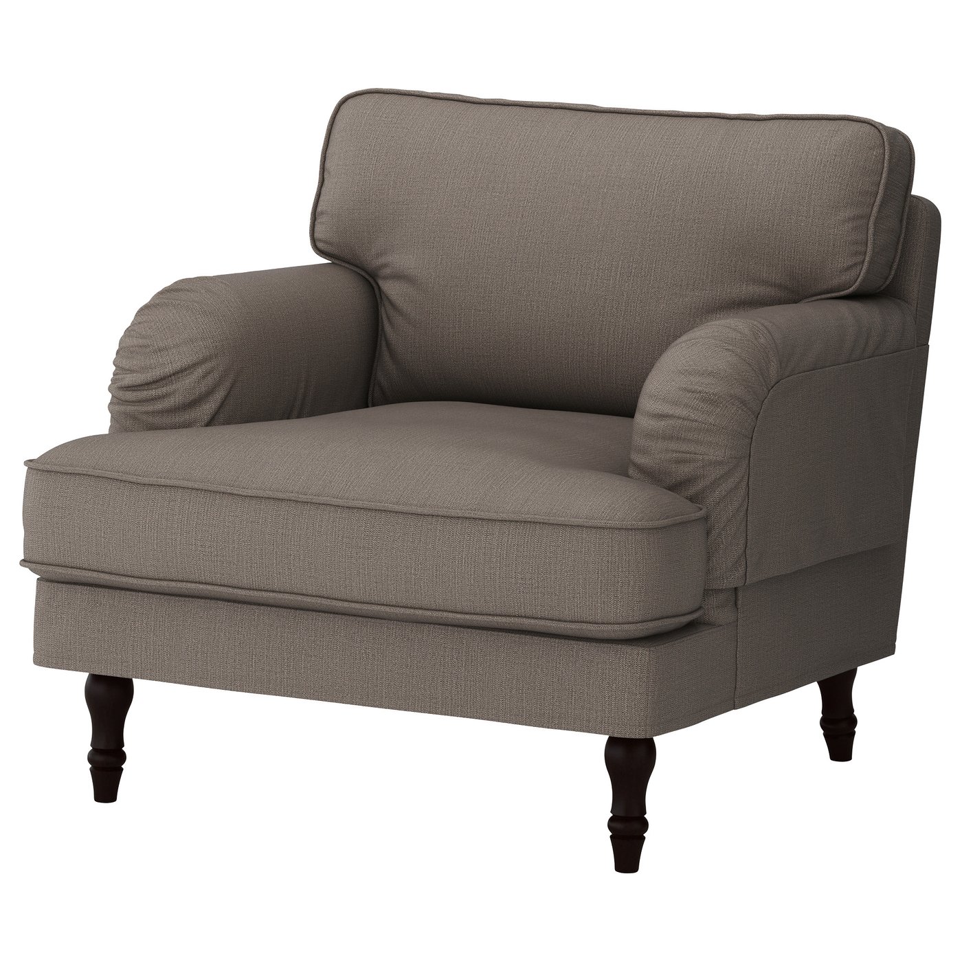 STOCKSUND Housse pour fauteuil, Ljungen gris moyen IKEA