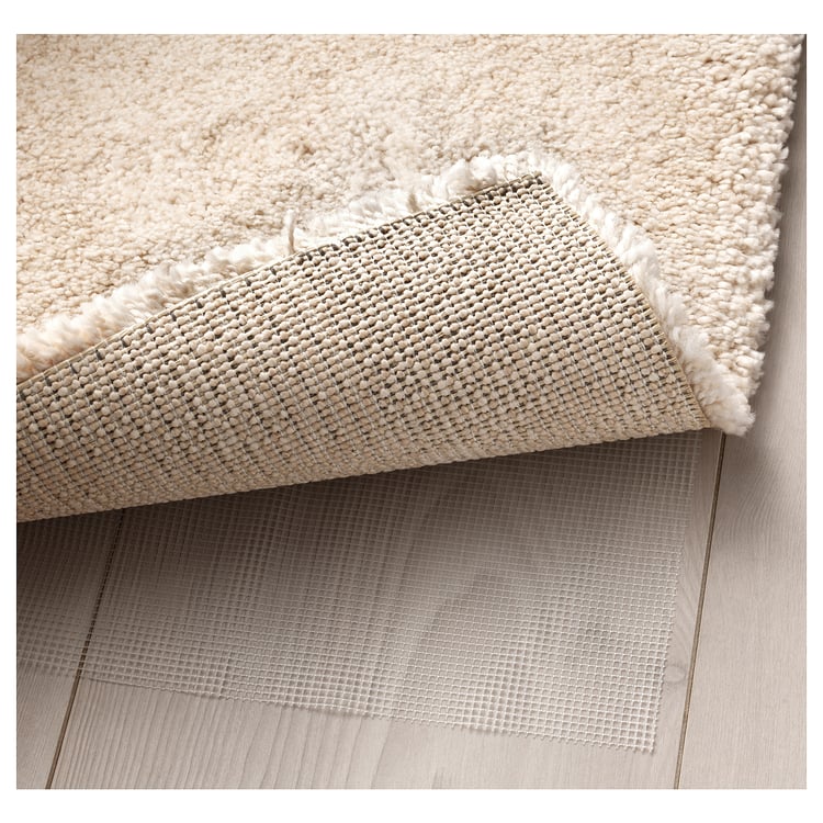STOENSE Tapis, poils ras, blanc cassé, 200x300 cm IKEA
