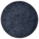 STOENSE Tapis, poils ras, bleu foncé, 130 cm