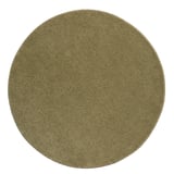 Tapis circulaire STOENSE, vert, poil doux, matériaux recyclés.