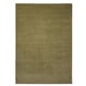 STOENSE Tapis, poils ras, vert olive clair, 170x240 cm