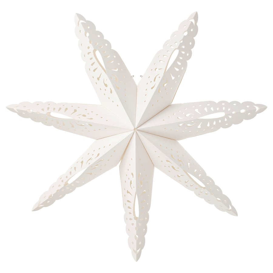 STRÅLA Abatjour, étoile de neige, 70 cm IKEA