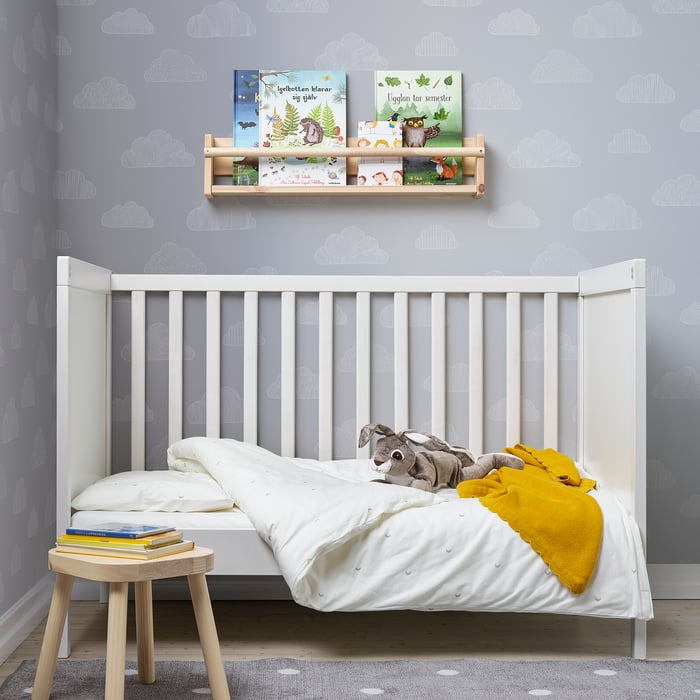 SUNDVIK Lit bébé, blanc, 60x120 cm IKEA