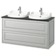 Meuble-lavabo TÄNNFORSEN avec deux lavabos