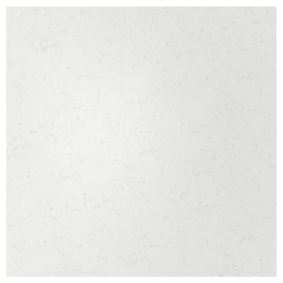 TÄRNHULT Revêtement mural sur mesure, blanc marbré/composite à base de fibre de verre, 1 m²x1.2 cm
