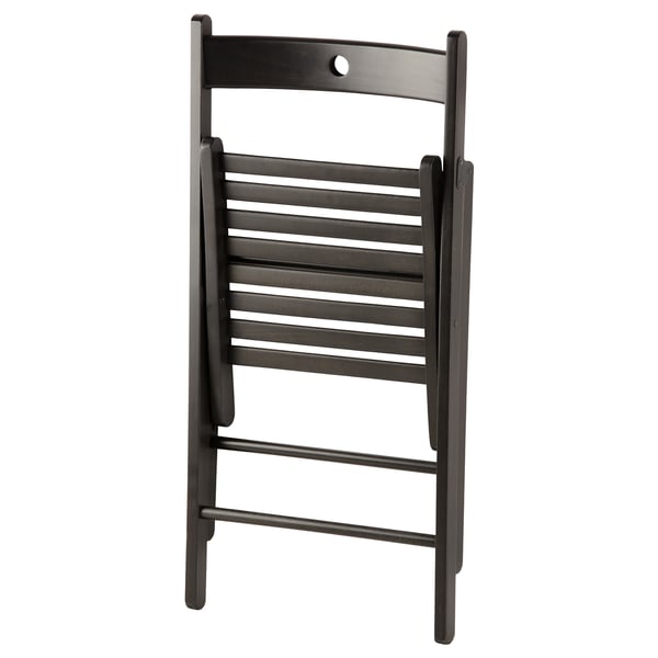 Terje Chaise Pliante Noir Ikea