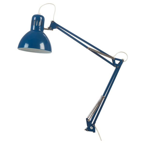 Tertial Lampe De Bureau Bleu Ikea
