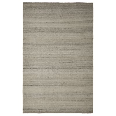 TIPHEDE Tapis tissé à plat, gris/blanc, 155x220 cm - IKEA