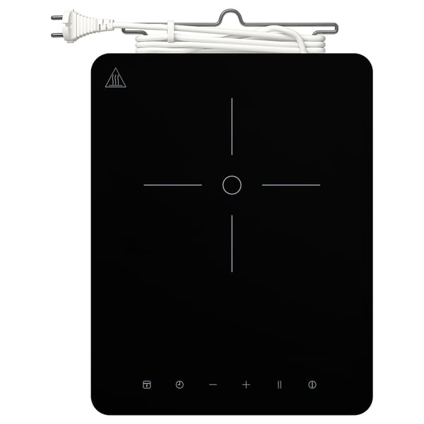 Tillreda Table De Cuisson A Induction Mobile Blanc Ikea