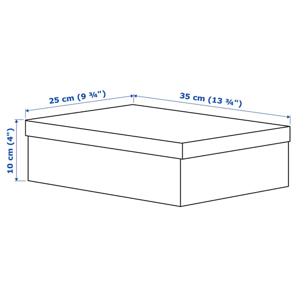 Illustration avec les mesures du produit : TJENA.