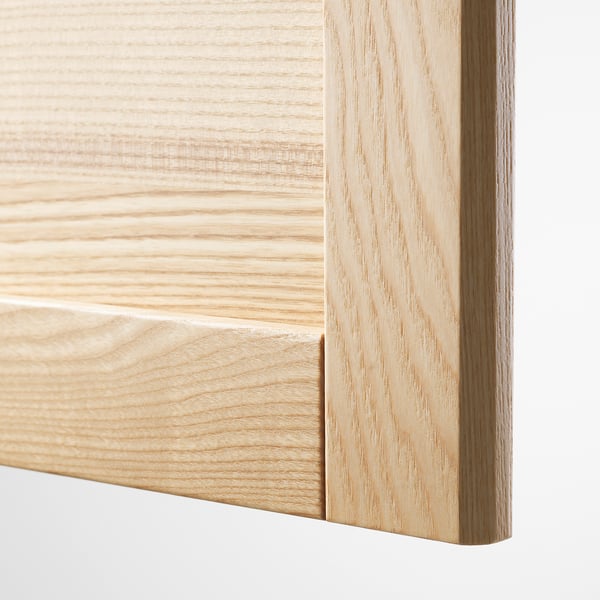 torhamn porte naturel frene 40x80 cm materiau durable ikea