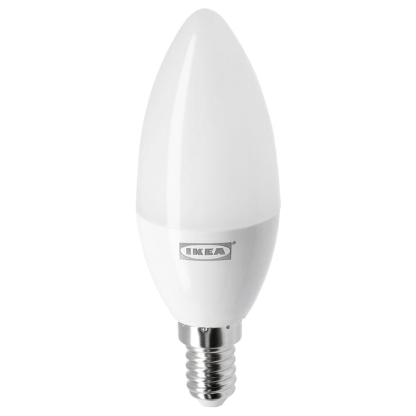TRÅDFRI Ampoule à LED E14 470 lumen, sans fil à variateur d'intensité