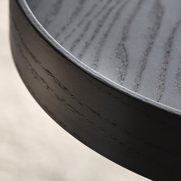 TRANERED Table d'appoint, noir