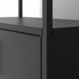 TROTTEN Armoire avec portes, anthracite, 70x35x110 cm