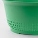 Passoire Tupperware Vintage Vert Et Rose - Ustensile De Cuisine Plastique